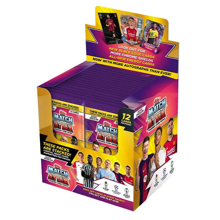 Buy Topps Match Attax 23 24 Full Box 36 Packets 432 Cards Online buy-topps-match-attax-23-24-full-box-36-packets-432-cards-online