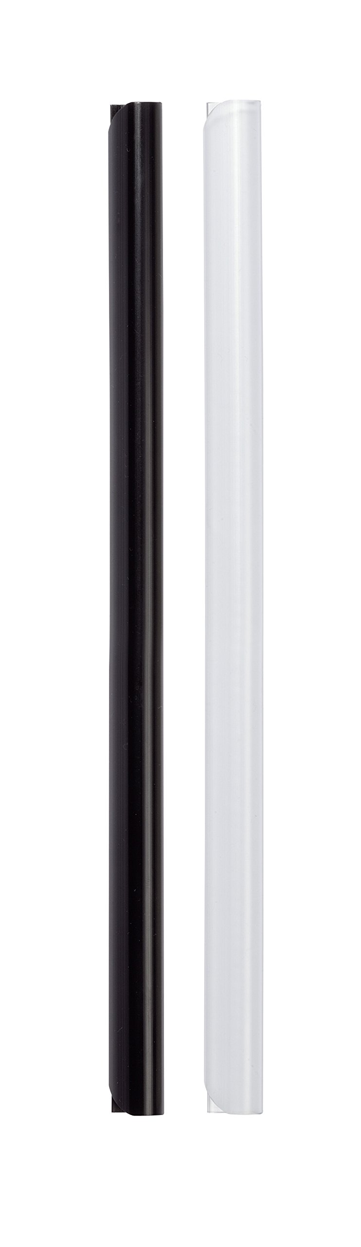 Durable 291119 Grzbiet zaciskowy A5 (do 50 kartek), opak. 100 sztuk, przezroczysty.