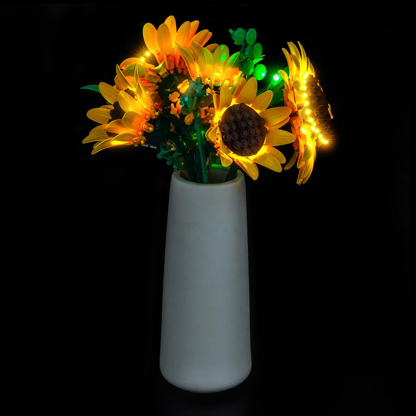 Light Kit Compatible with Lego 11502 Sunflower Bouquet (No Model), Decoration Lighting Set Compatible with Lego Sunflower Bouquet Building Blocks Model — image 1