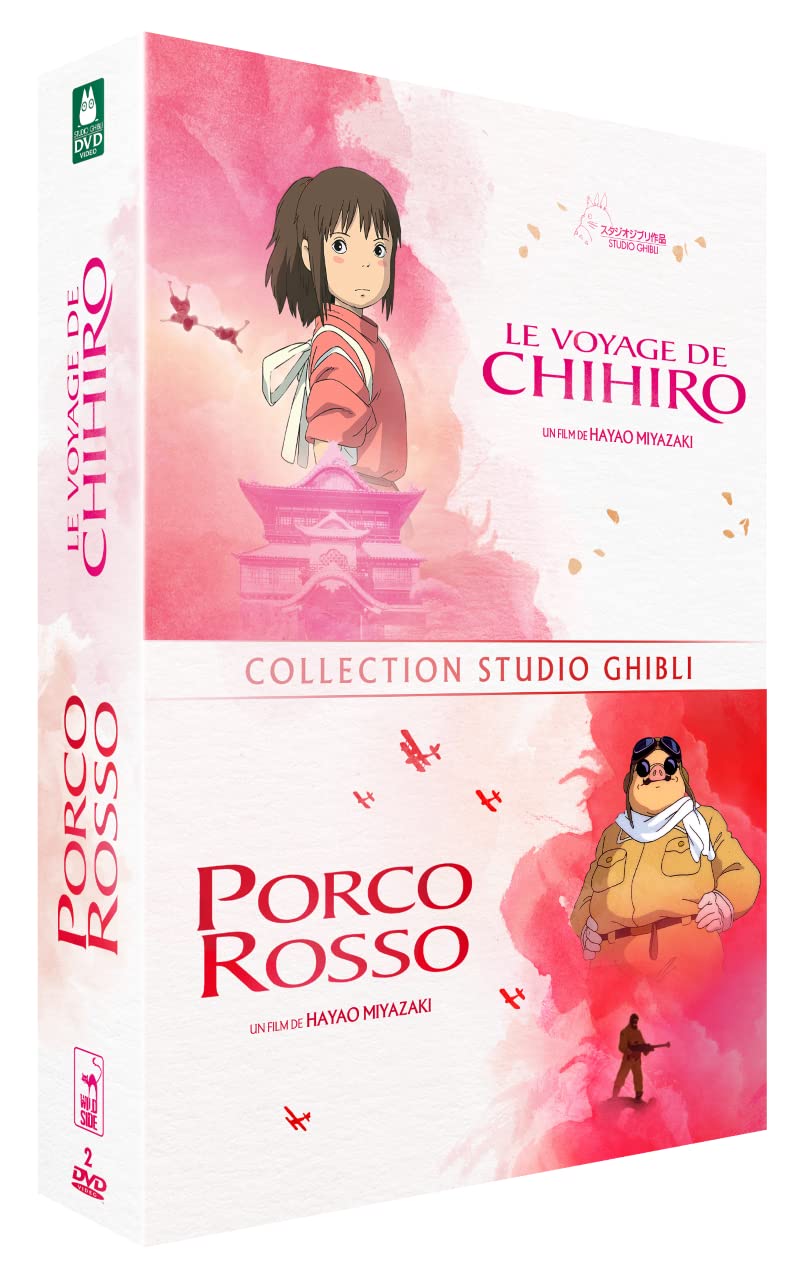 Ghibli - 2 films : le voyage de chihiro + porco rosso
