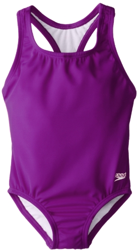 Image of Speedo Girl's Swimsuit One Piece Closed Racerback