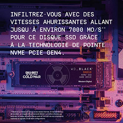 Western Digital SN850 .2 PCI Express 4.0 NVMe 3D NAND Neuf - vue 9