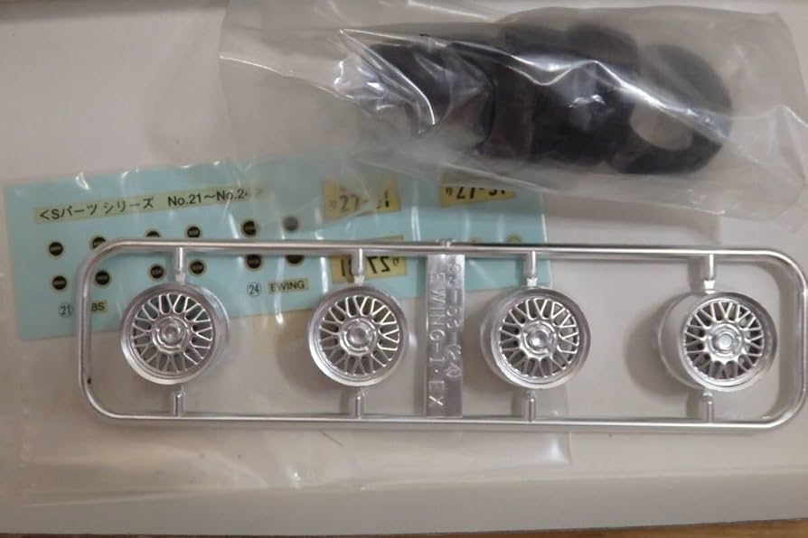 Amazon.co.jp: アオシマ 1/24 EWING Ⅰ EX Eウイング ホイール