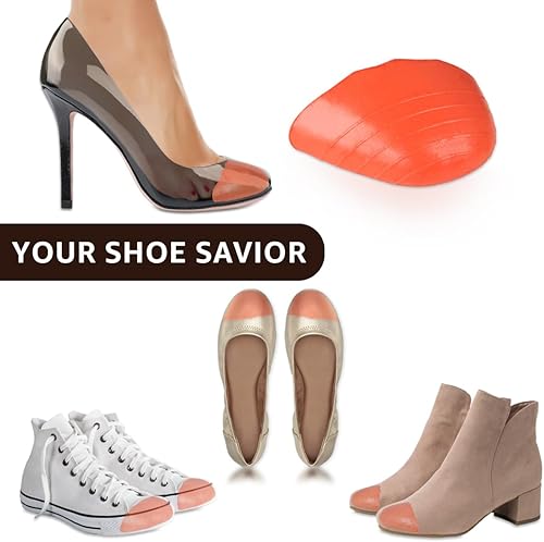 Miniatura 6 de Dr. Shoesert Rellenos de zapatos  Cojines de dedo del pie ajustan el tamaño del zapato, plantillas de tamaño medio para tacones altos, vestidos,