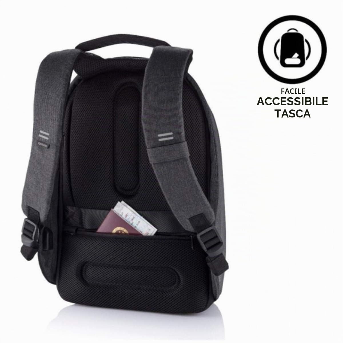 XDDesign Unisex Casual XD Design Urban Lite Anti-Theft Backpack Grey