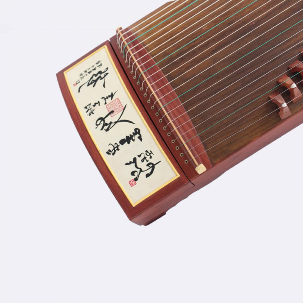 YXSH Lan Guzheng drzewo sandałowe grawerowanie styl profesjonalna gra Guzheng odpowiedni dla początkujących