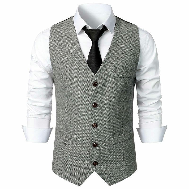 Chaleco casual minimalista para hombre ideal para tardes de otoño 4