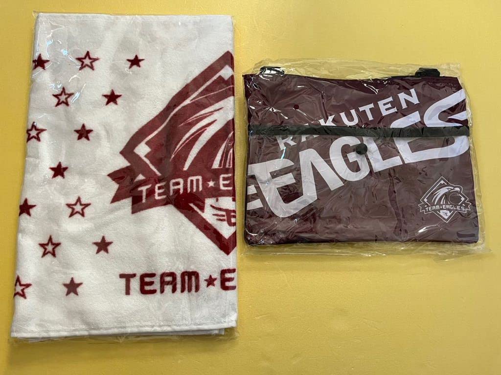 楽天イーグルス ユニフォーム Tシャツ タオル サコッシュセット Amazon.co.jp: 楽天イーグルス サコッシュ タオルセット TEAM