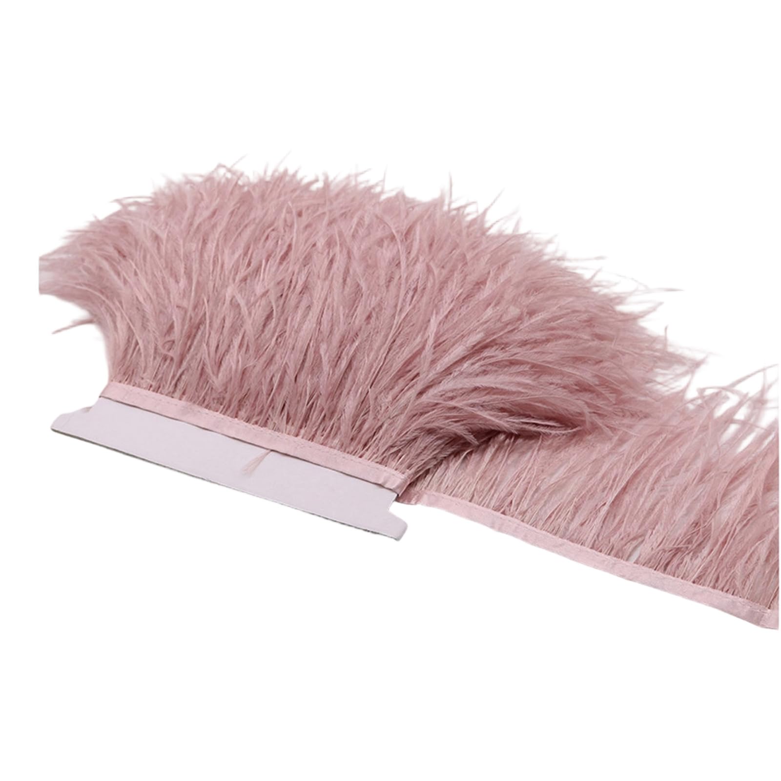 Qusinfc 8 to 10Cm Colorful Ostriches Indumentum Trim Long Tassels Indumentum Ribbon Fringes Trim for and Costume Accessories