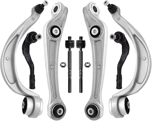 Miniatura 207 de Detroit Axle - Kit de suspensión delantera de 8 piezas para Toyota Sienna 2004-2010, brazos de control inferiores con rótulas interiores exteriores