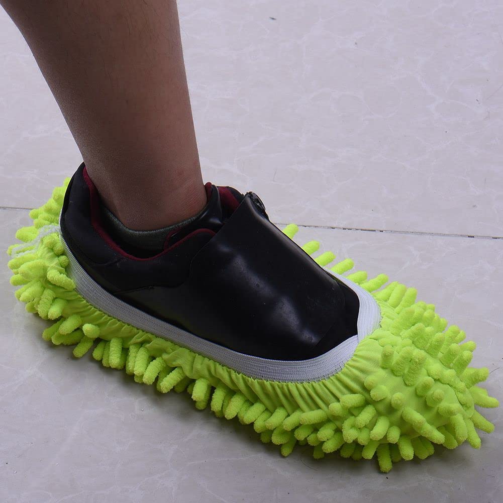 FSN Dust Cleaner House Bathroom Floor Shoes Cover Lazy Cleaning Mop Slipper (B09SFWVLPZ) Amazon Price History, Amazon Price Tracker