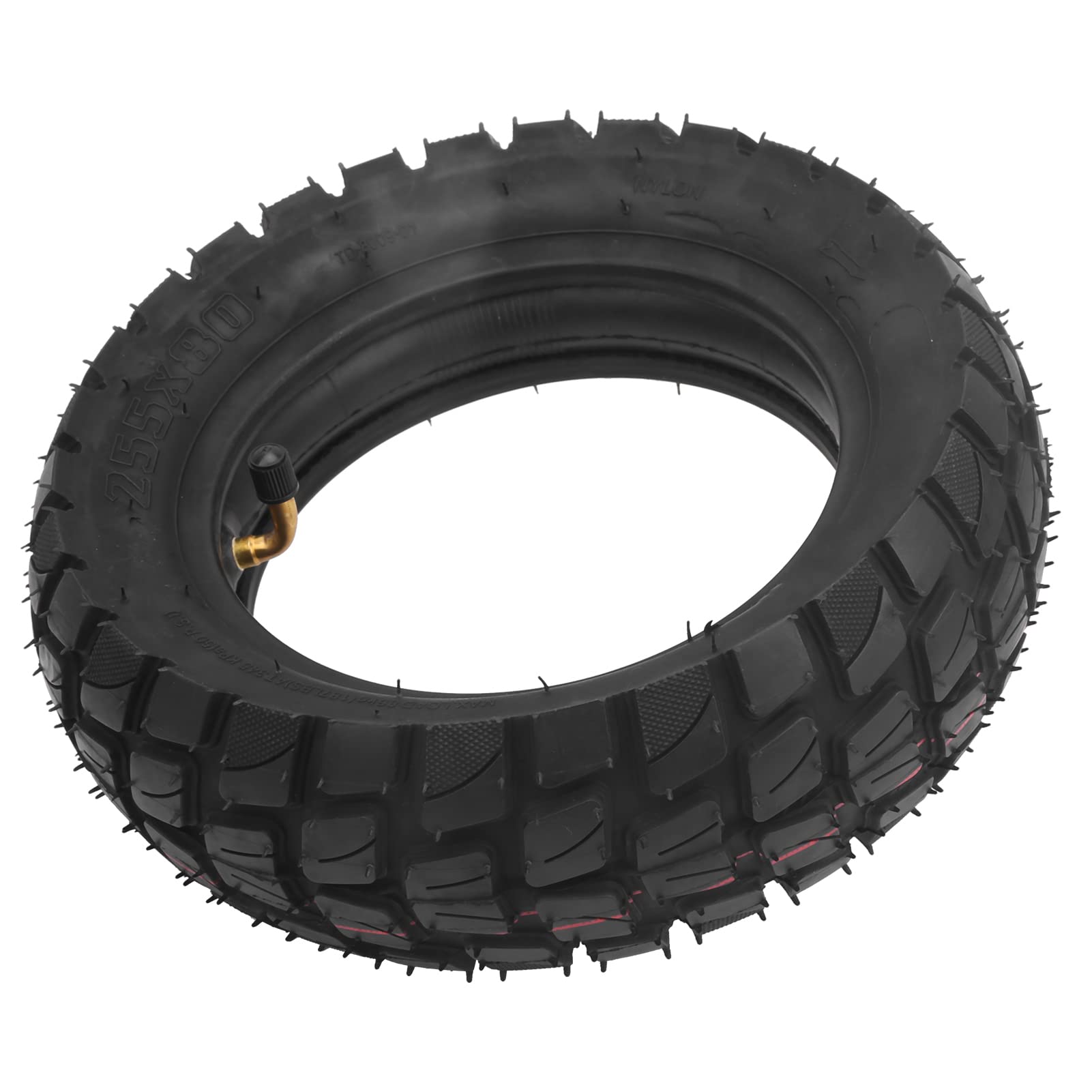 Pneu de scooter électrique de 10 pouces avec tube intérieur de 10 x 3 pouces, remplacement de pneu en caoutchouc gonflable, tube extérieur 255 x 80, FAUITAY0I67CKB4VG