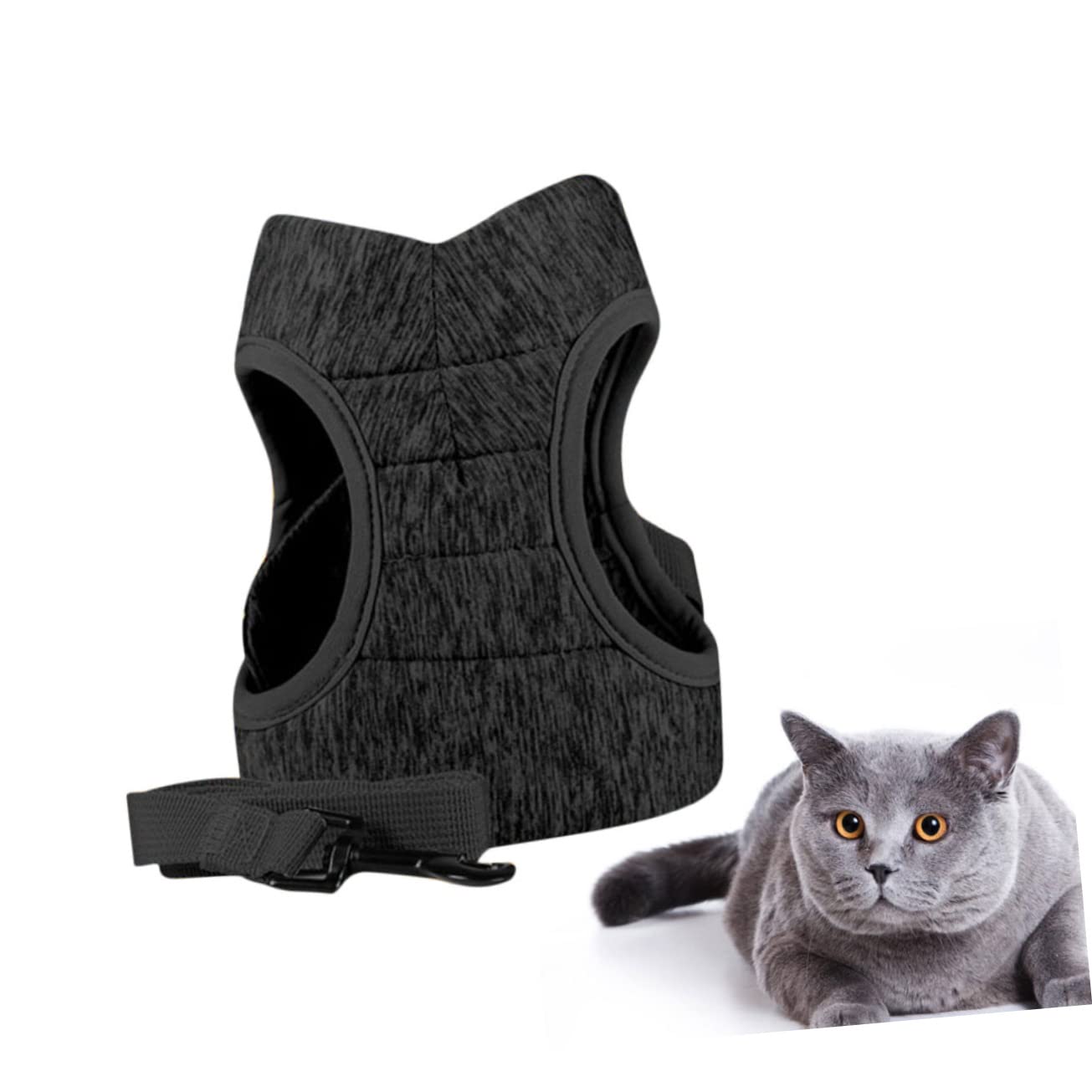 INOOMP 3pièces pour Chat Ultra Léger Laisse Confortable Et Respirante Système De De Poitrine pour Prévenir Les Évasions des Chats Accessoire Pratique pour Animaux De Compagnie