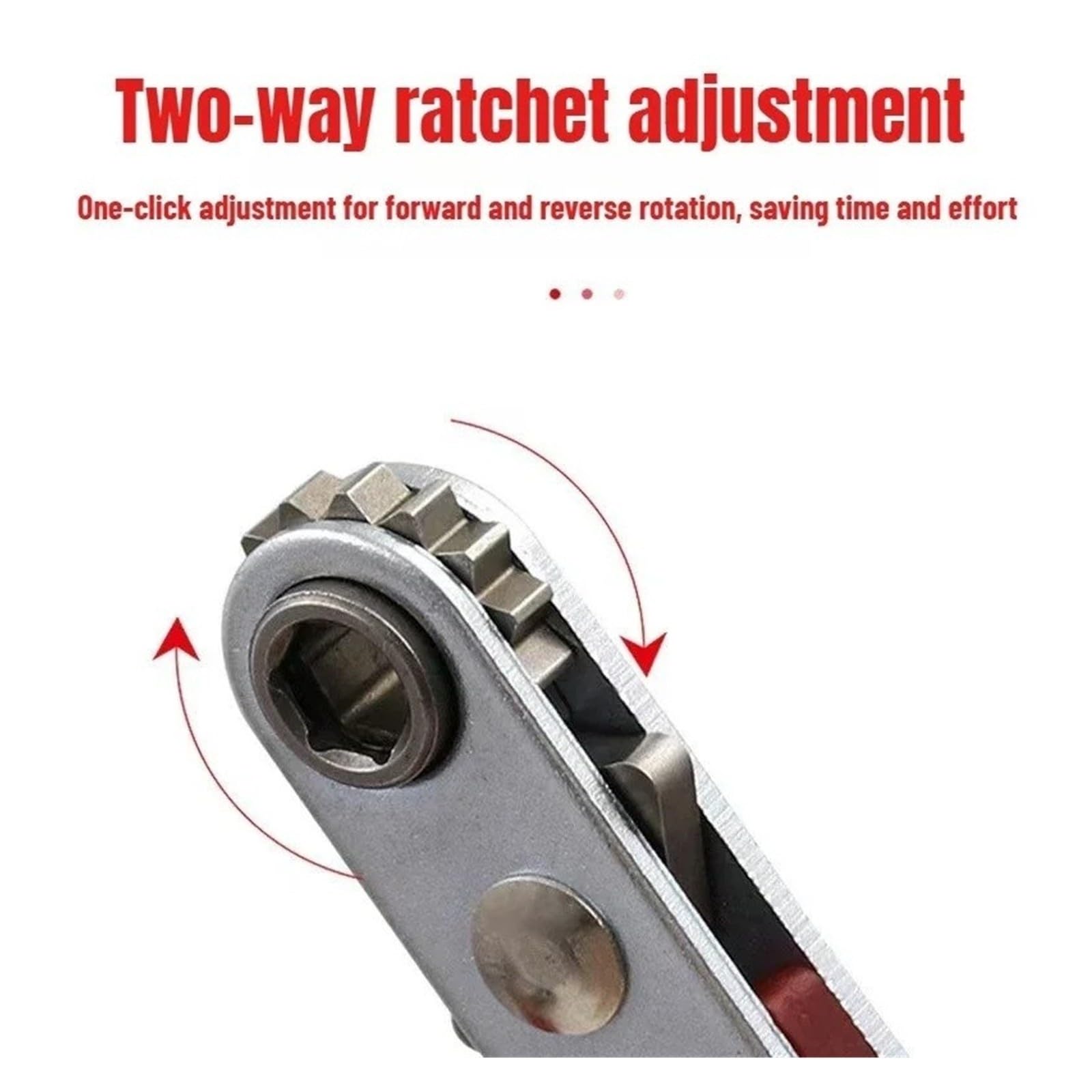Right Angle Bidirectional Ratchet Screwdriver 1/4 Hex Drive Multifunctional (model C A-11PCS Set)