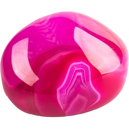 Amazon Com June Ann Piedras De Palma De Agata Fucsia Curativa Con Piedras Preciosas De Cristal Para Meditacion Coleccion De Equilibrio De Chakras Forma Irregular Hogar Y Cocina