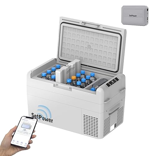 Car Refrigerator with PG216 Battery 50 Hours Backup Cooling 27
