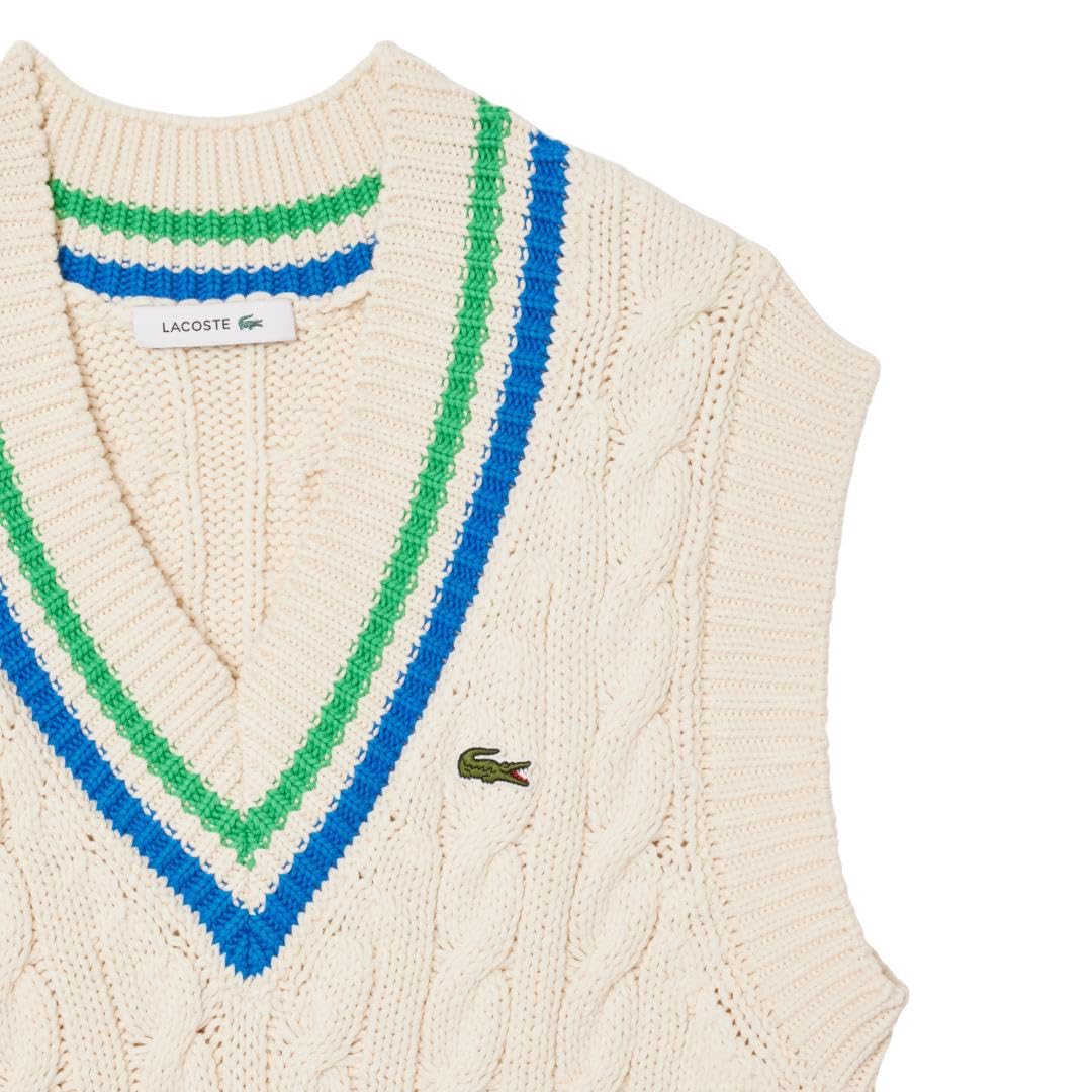 Lacoste Womens Sleeveless Cardigan