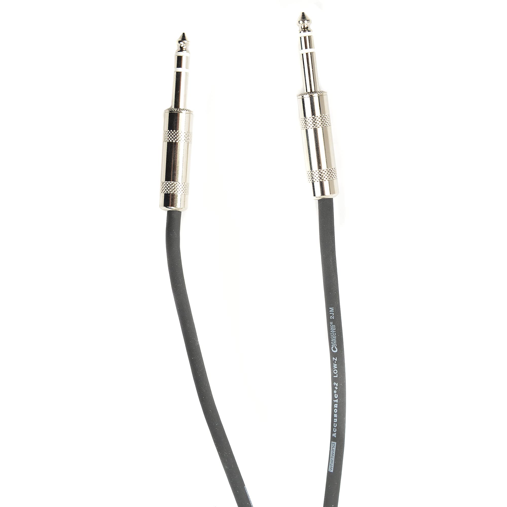Amazon.com: Whirlwind ST10 1/4-inch TRS Male to 1/4-inch TRS Male