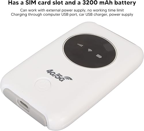 Miniatura 5 de Módem USB 4G LTE, enrutador móvil desbloqueado de 300 Mbps con ranura para tarjeta micro SIM, punto de acceso móvil de bolsillo, hotspot portátil de