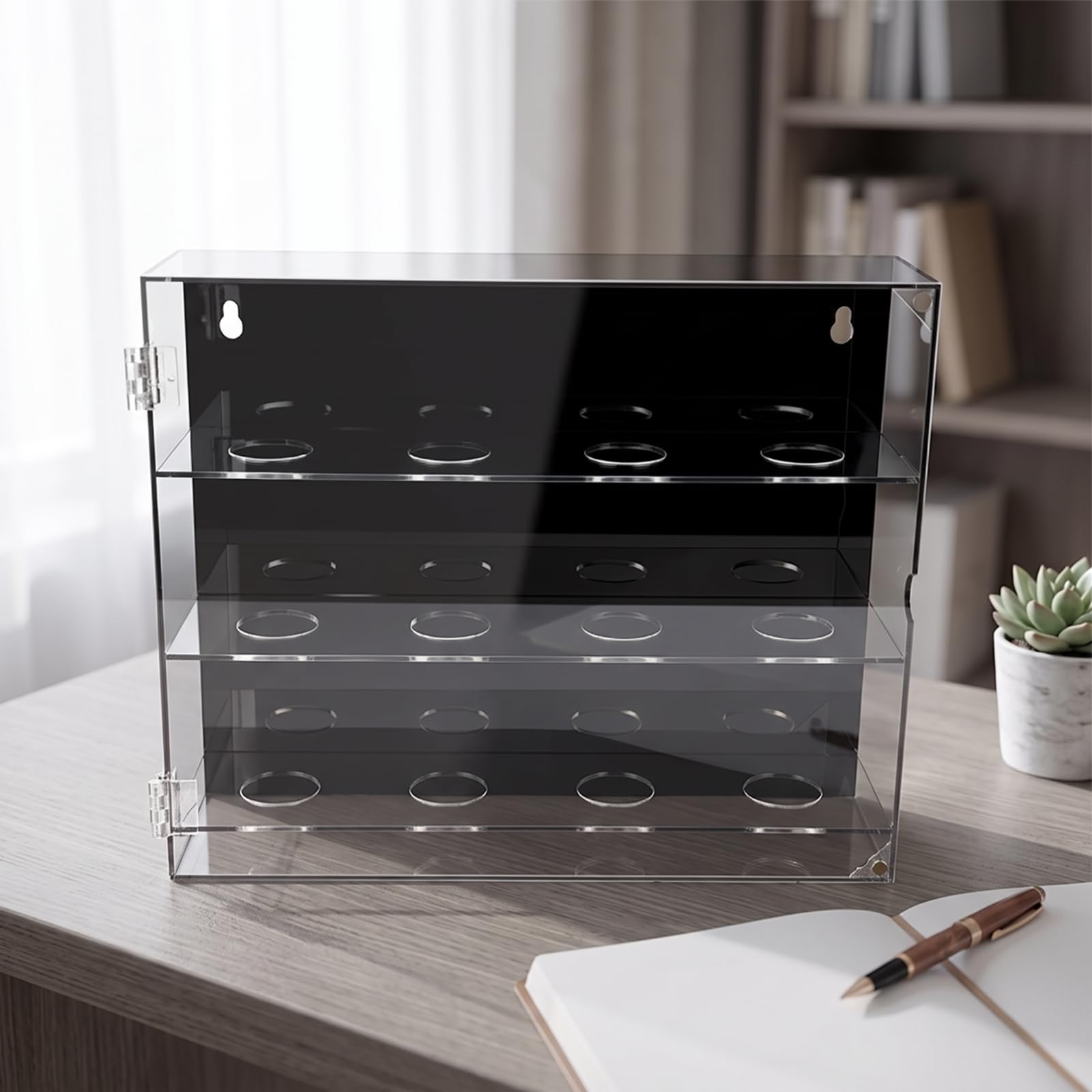Vitrina Acrílico con Soportes