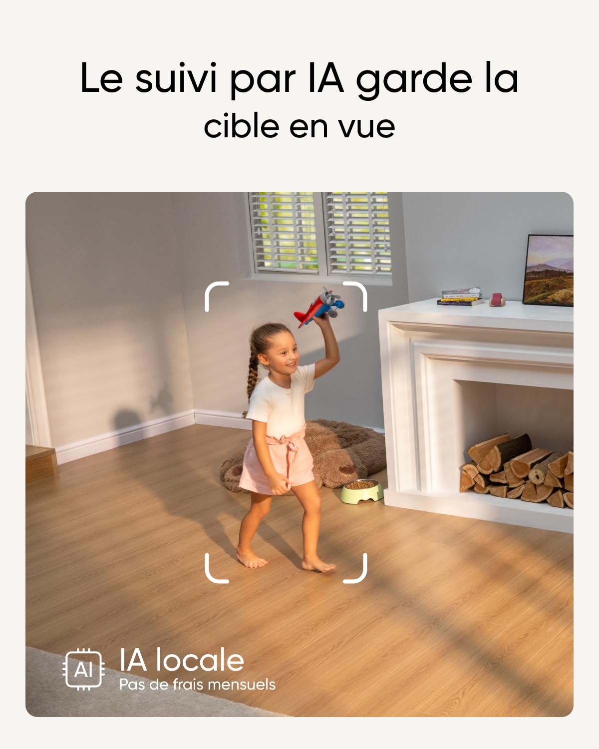 eufy Security Indoor Cam S350, caméra à Double Objectif, caméra de Surveillance 4K UHD avec Zoom × 8 et Rotation/Inclinaison 360°, idéale pour babyphone pour Animaux de Compagnie/sécurité
