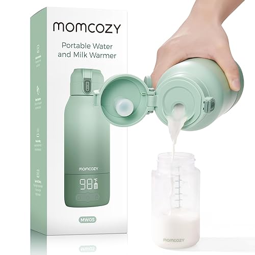 Miniatura 2 de Momcozy Kit de cepillo para botellas y calentador de leche portátil para viajes