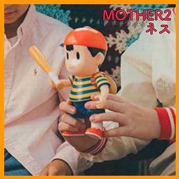 MOTHER2 ネス ソフビ MOTHER2』ネスのソフビフィギュアが登場。頭、両腕、両脚の各