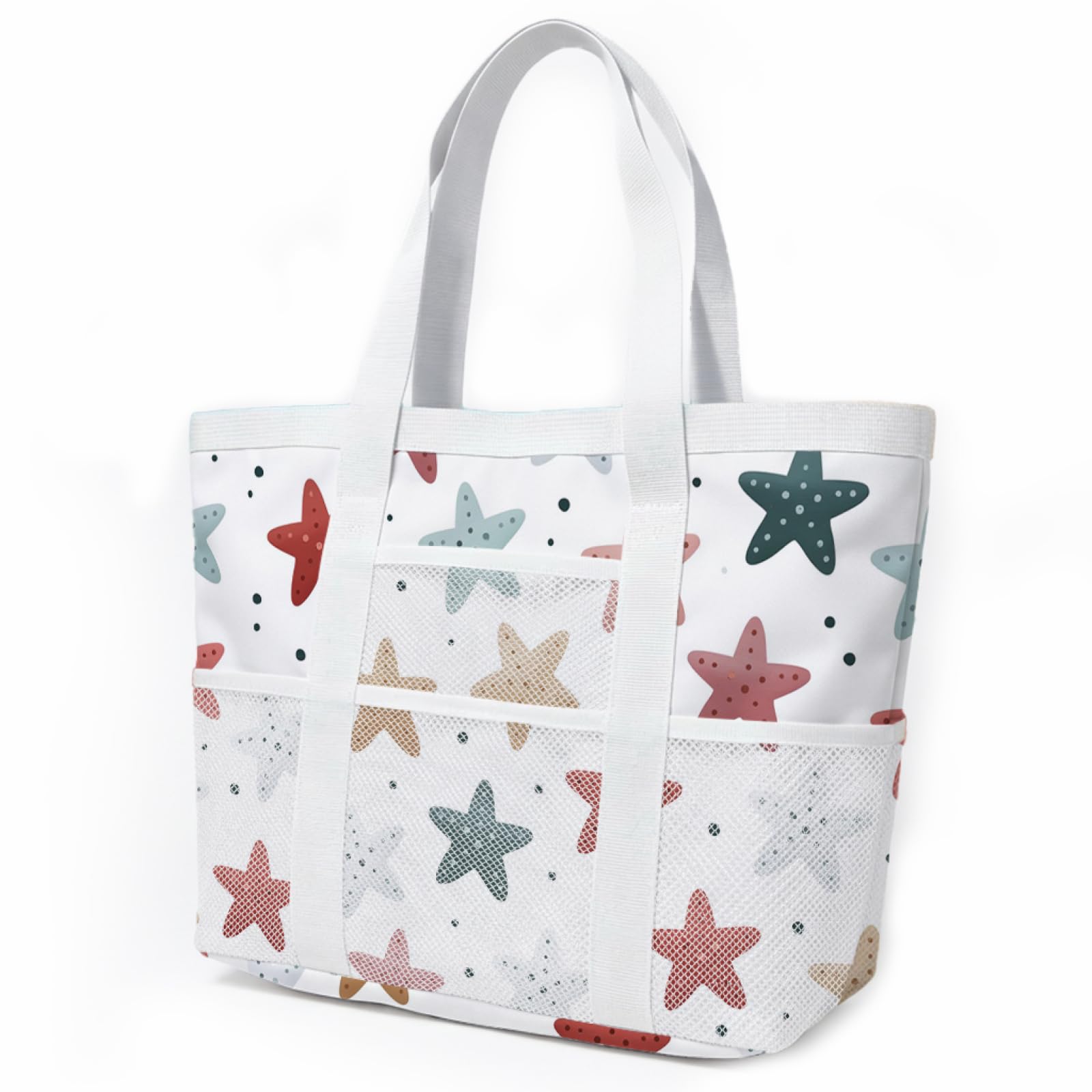 Bolso Playa Mujer Tote Bag Bolsa Playa Shopper Bolsa de Viaje Bags For Women Ligero Bolso Shopper Plegable Tote Bag Cremallera Resistente Natación Beach Bag
