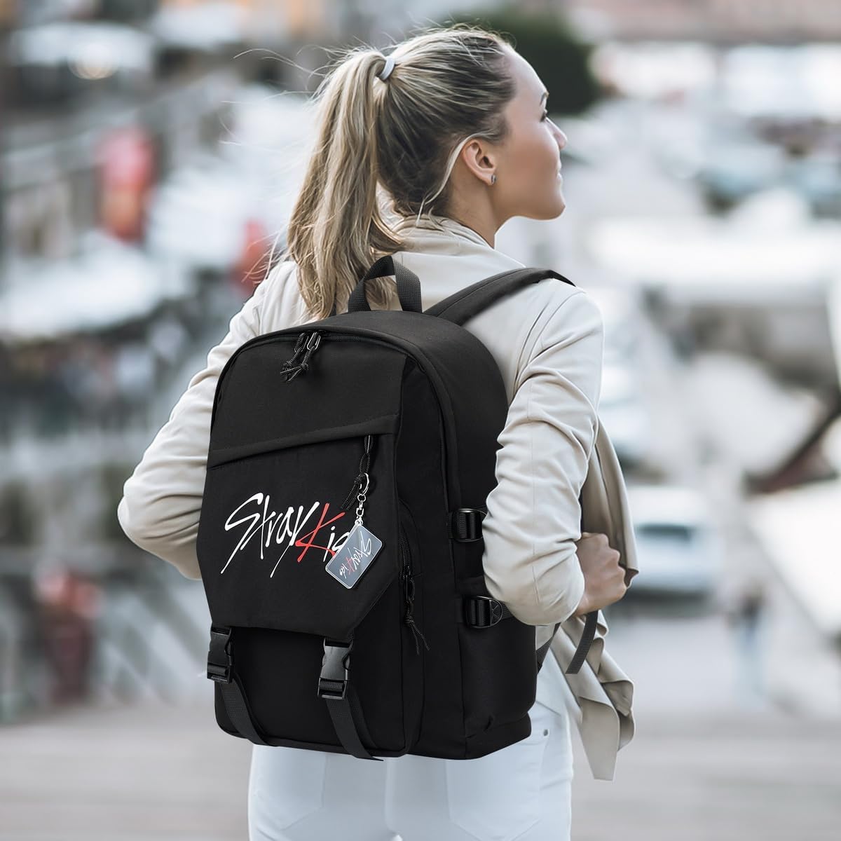 mexowom Stray Backpack Merch Skz Schoolbag Casual Travel Laptop Backpack for Stay Fans Gifts - Image 6