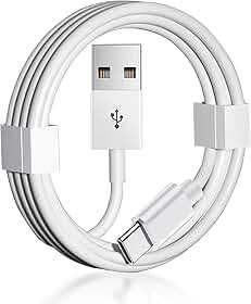 Cabo Carplay para iPhone 17 15 16 /Air/Pro Max, USB A para USB C para Carplay para iPhone com cabo USB, carregador de carro para iPhone 17 Air, iPad Pro, iPad Air 5ª geração, cabo carregador de carro