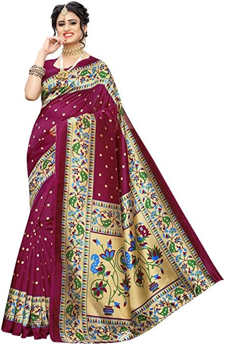 YashikaWomen's Mysore Silk Art Saree