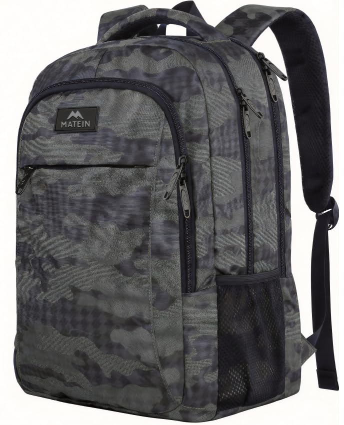 MATEIN 17.3 Inch Computer Backpack, Extra Large TSA Friendly Travel Laptop Backpack, Anti Theft Carry On Flight Approved Business Work College Backpack Bag for Men Women Gift