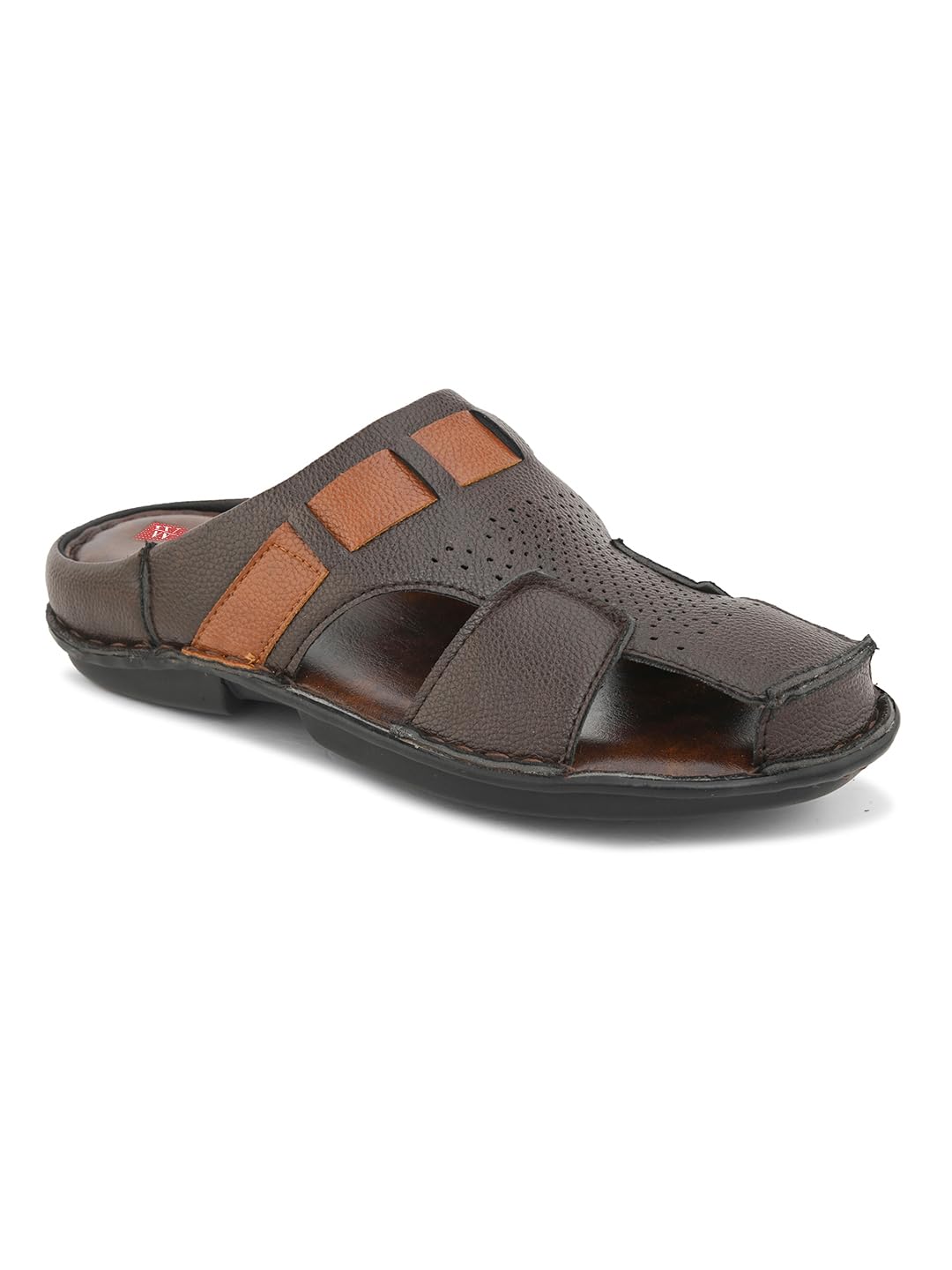 WAINERS Leather Slippers for Men (BROWN, 10) (B0CR14LTXG) Amazon Price History, Amazon Price Tracker