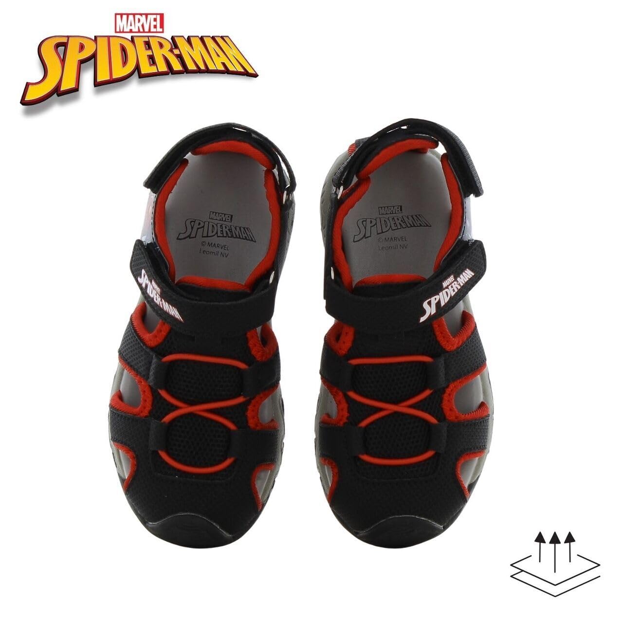 Leomil Spiderman Sandales Garçon Enfants Boyss Chaussures, Chaussures d'été pour enfants