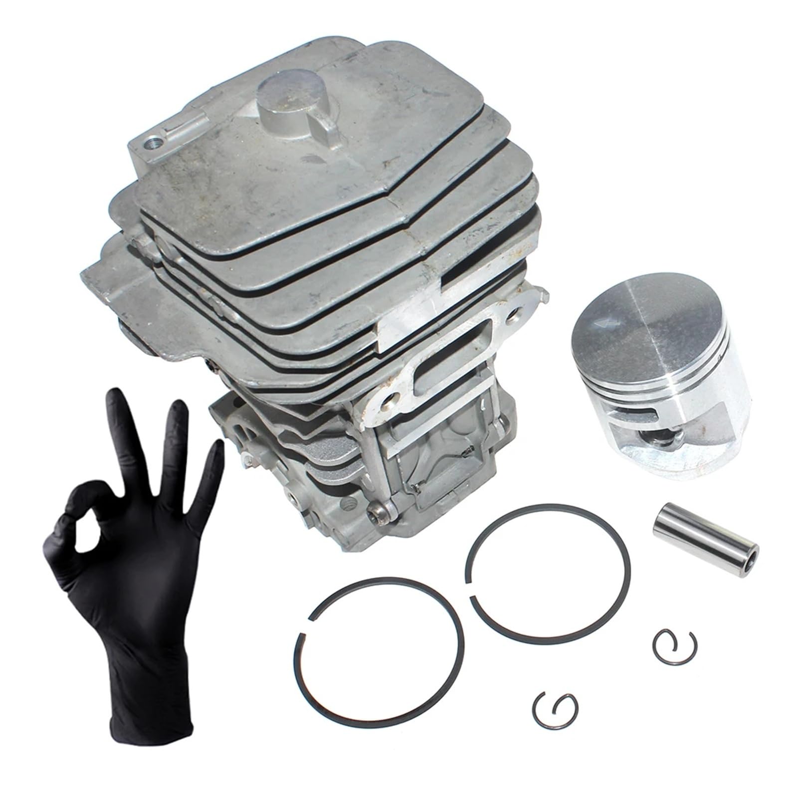 Zestaw tłoka cylindra 42,5 mm Pasuje do piły łańcuchowej Sthil MS231 MS231C PN 1143 020 1203