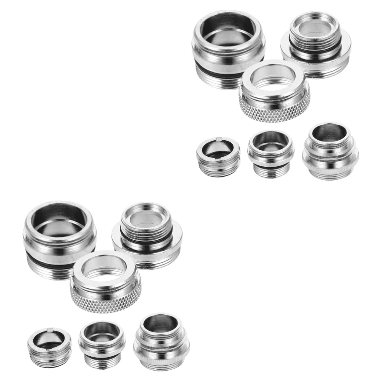 Gadpiparty 12piezas Adaptador De Grifo Manguera De Jardín De Compatible La Mayoría De Grifos De Cocina Conexión Fácil y Rápida para Riego y Limpieza