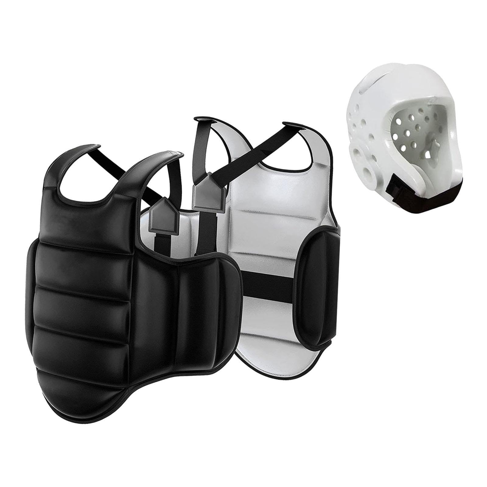 Plastron de karaté équipement léger durable Muay Thai Taekwondo Boxe