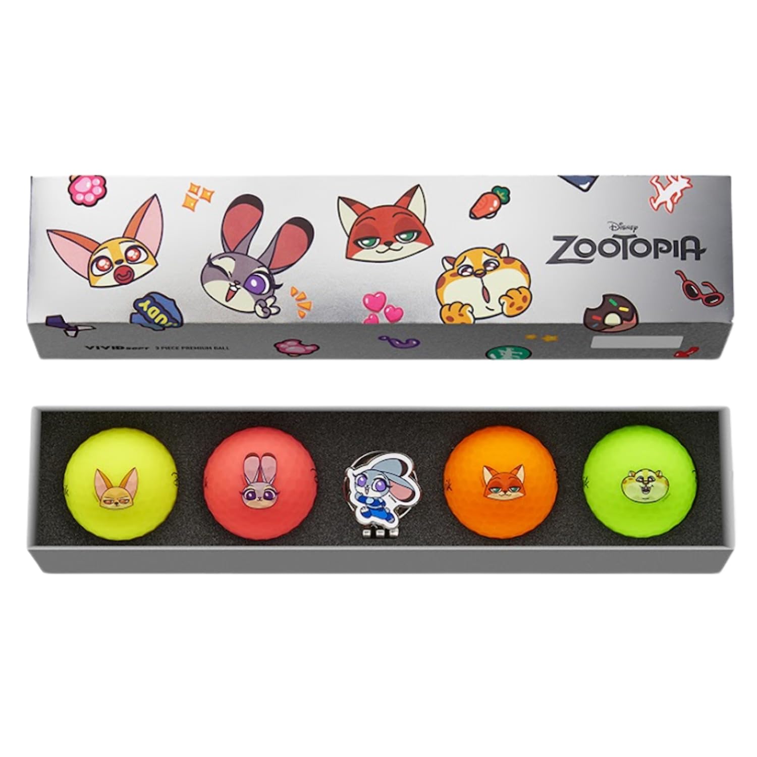 Volvik Vivid Soft Disney Golf Ball Gift Sets (4 Pack)