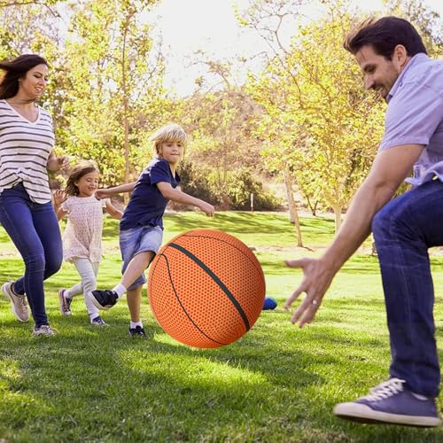 Rainbowbear ® Material Upgraded Silent Basketball Size 7 (29.5"), 2024 New Dribble Dream Silent Basketball,The Handleshh Silent Basketball Dribbling Indoor thumb #7