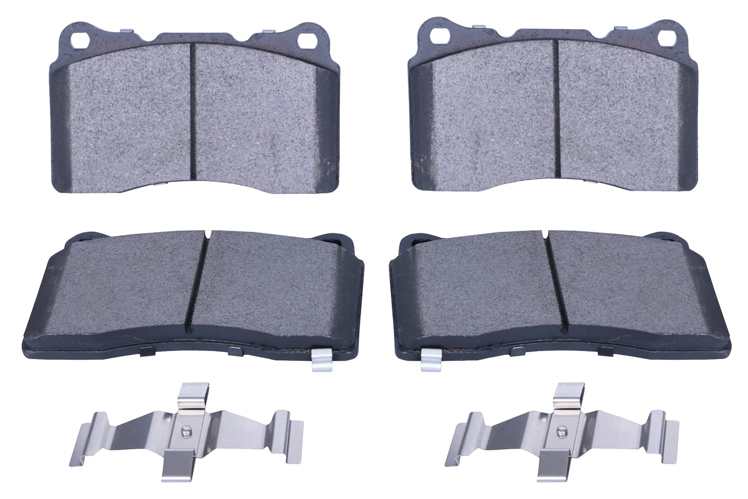 Front Ceramic Brake Pads Replacement For Cadillac 2019-18 XTS 2020-19 CT6 2015-19 CTS 2019-14 Corvette Honda 2018-2021 Civic 2015-17 Buick Regal - D1001