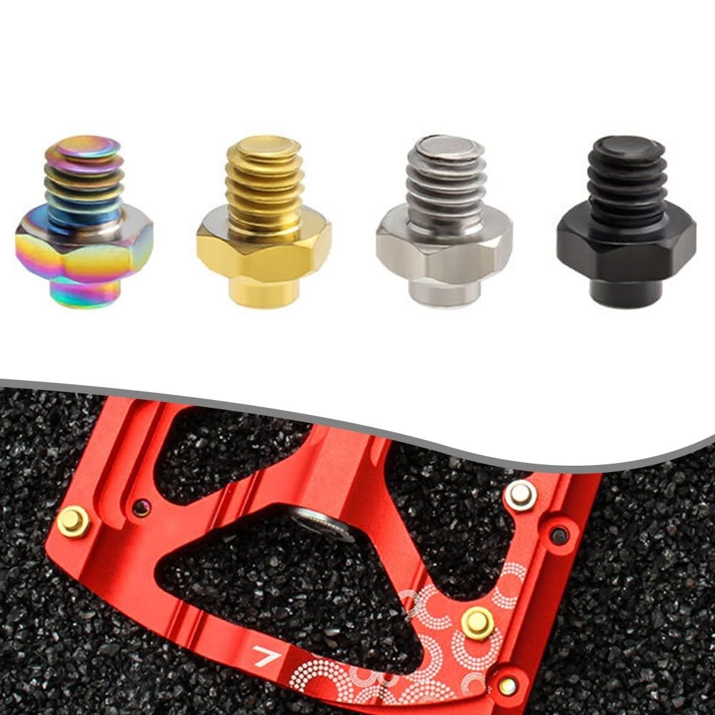 Lot De 50 Boulons De Pédale De Vélo En Acier Inox - Antidérapants, Compatibles VTT Et Route