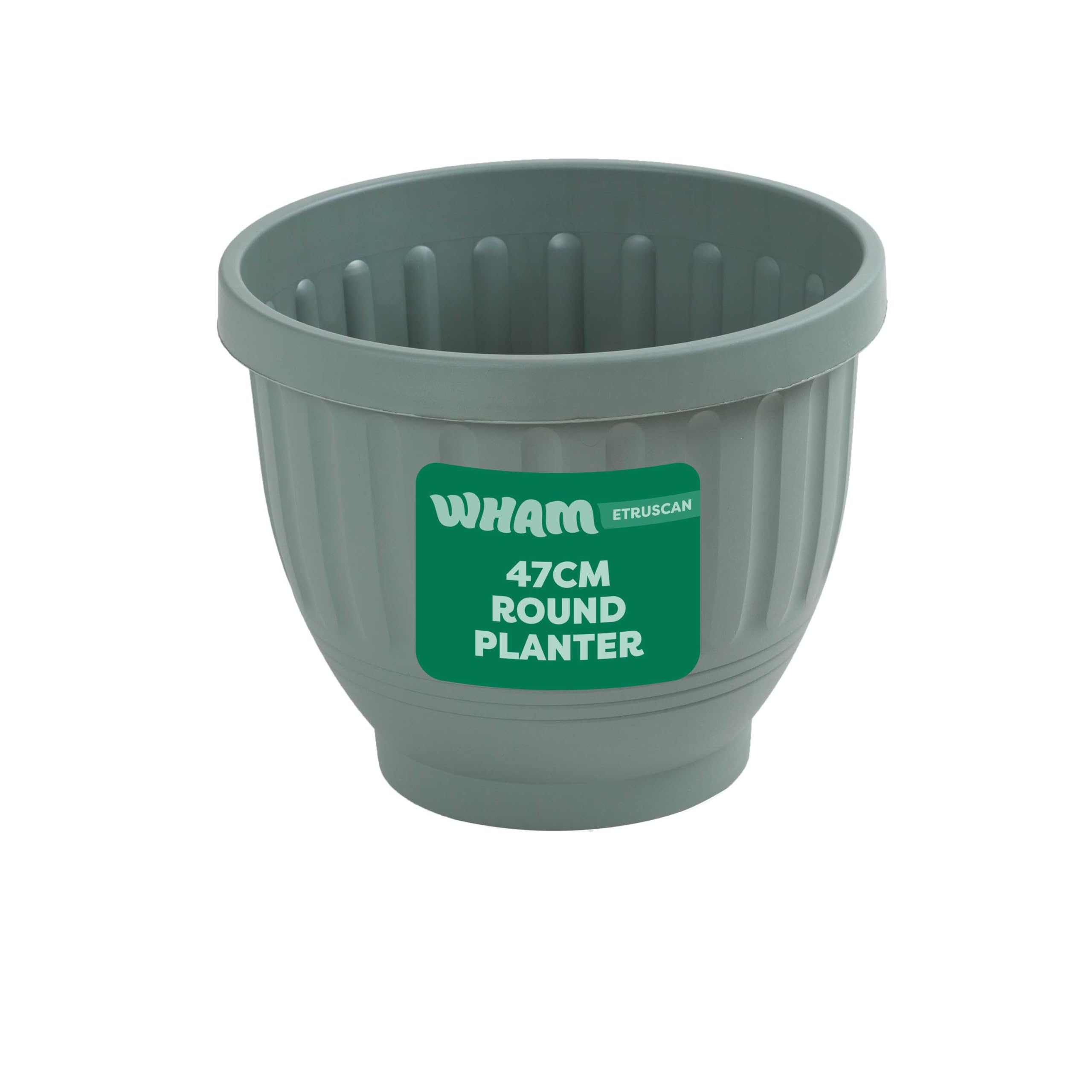 Wham H183 Etruscan 47Cm Round Planter - Set Of 4