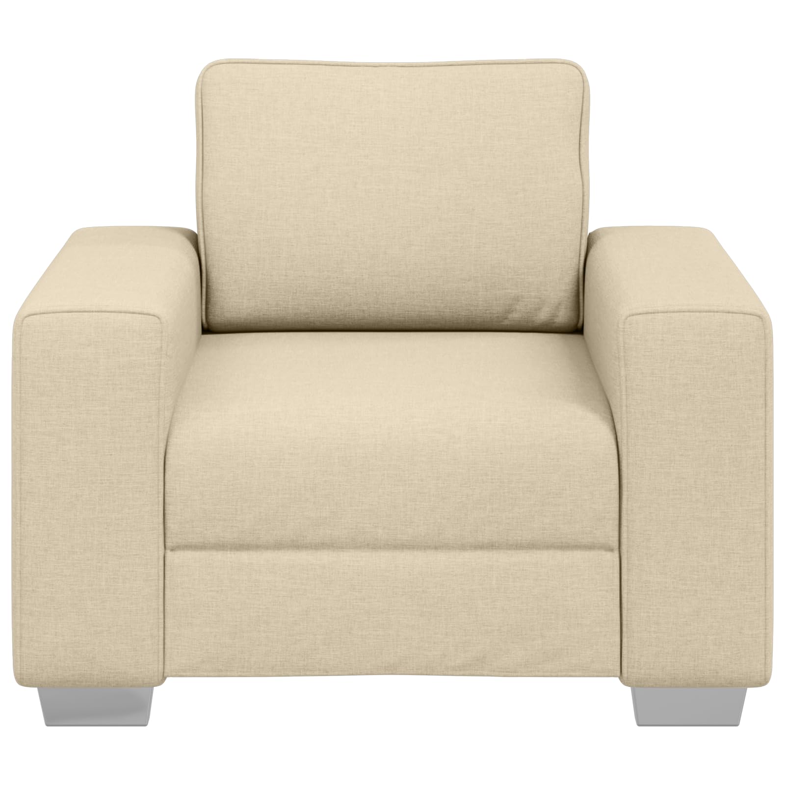 Elegant gepolsterter Sessel mit verstellbaren Armlehnen und abnehmbarem Bezug für Wohnzimmer und Warteraum, strapazierfähiges Polyester mit Holzrahmen, Moderne Einrichtung