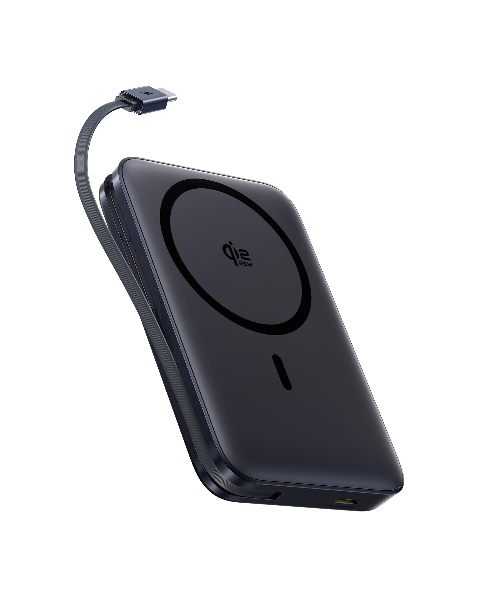 Baseus PicoGo Qi2.2 Certificado Batería Externa Portatil, PD USB-C 45W, Power Bank Magnetica Inalámbrico 25W, Powerbank 10000mAh Compatible con iPhone 17/16/15/14/13/12/Pro/Pro MAX Series