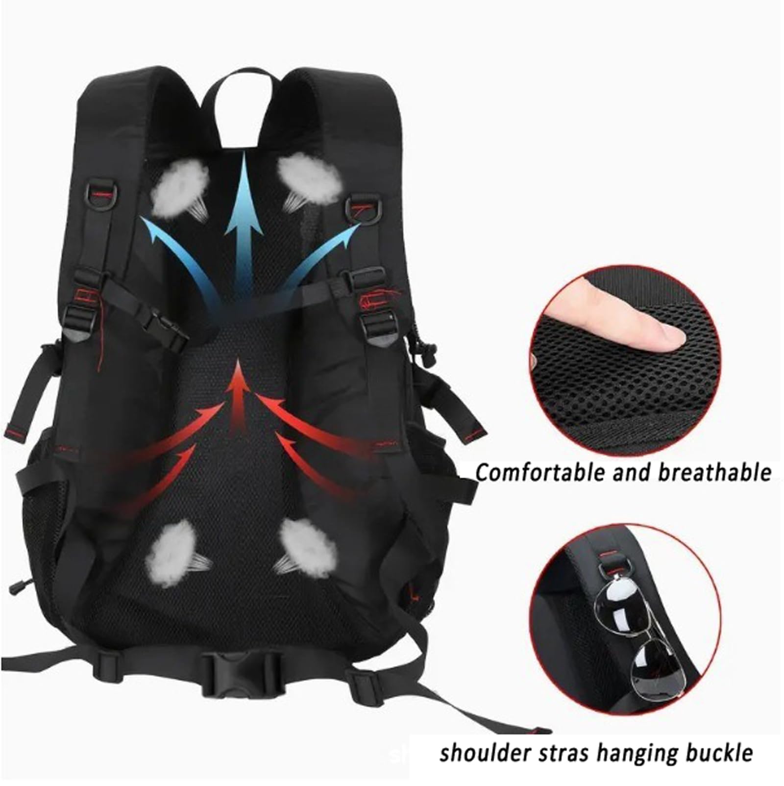 Wasserdichter Reiserucksack für Outdoor-Abenteuer und Wanderausrüstung
