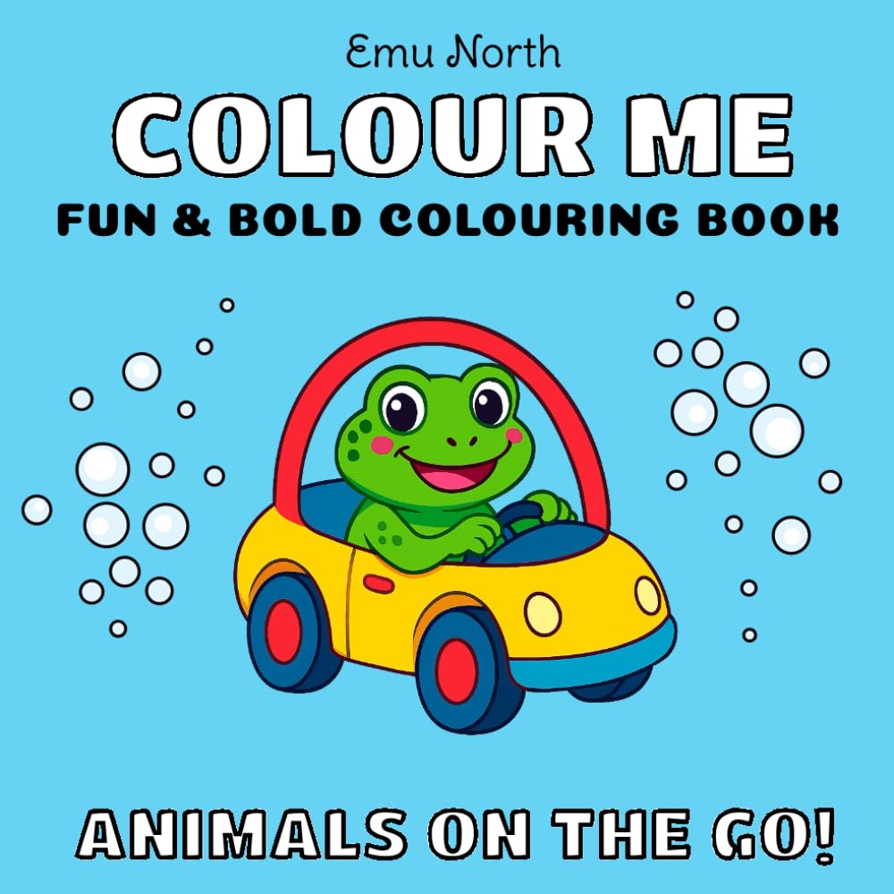 Colour Me Animals on the Go! - Fun and Bold Colouring Book [UK] (Colour Me Books)
