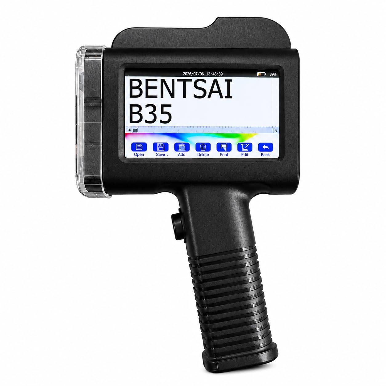 RIDHI ENTERPRISE Bentsai B35 One inch Handheld Inkjet Printer 25.4mm Print Height,Used for QR Code, Barcode, Logo and Pictures with Any Porous 7 Non Porus Surfaces.-image-27