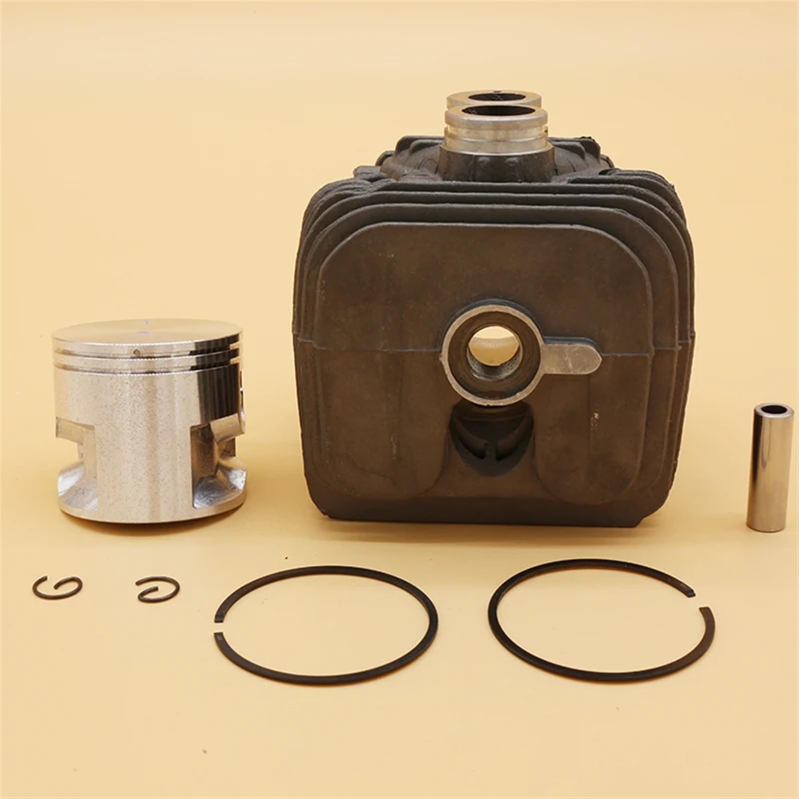 Zestaw pierścieni tłokowych cylindra 50 mm, do pił STIHL, TS410 TS420 Coated Cut Saw 4238-020-1205 4238-020-1202 Części zamienne Zestaw tłoków do maszyn ogrodowych