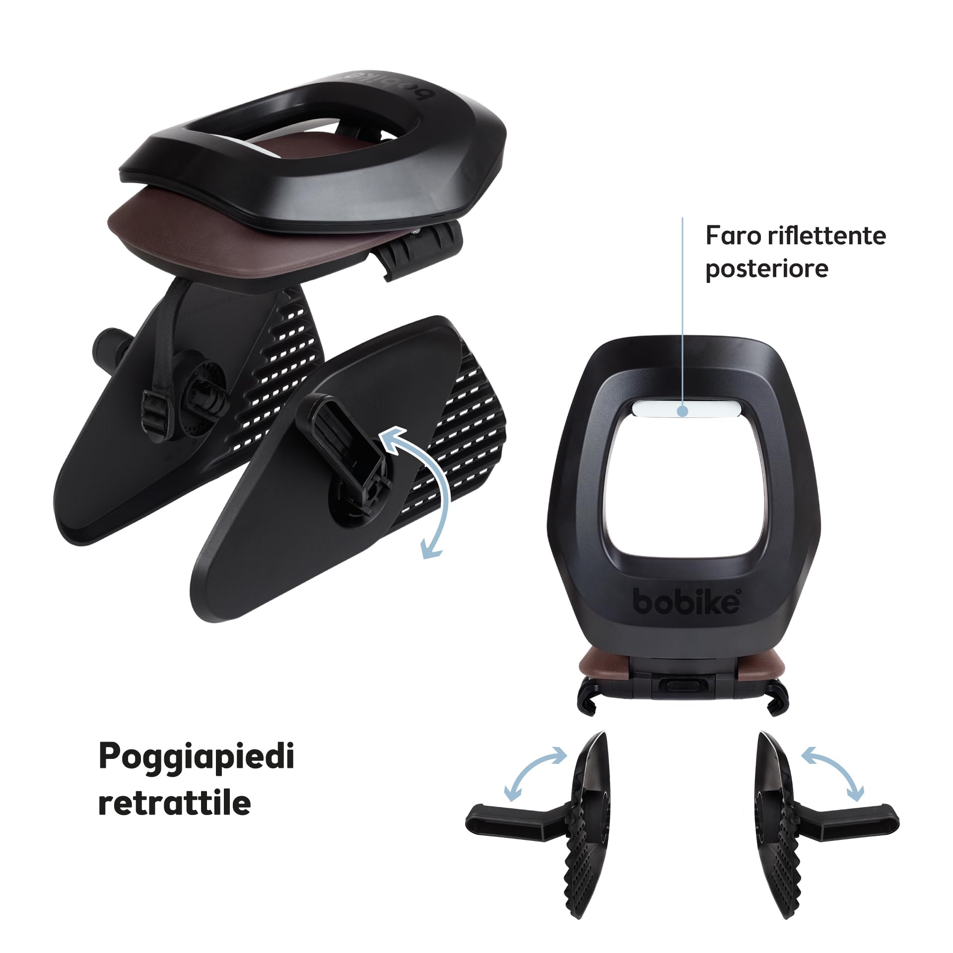 Bobike Rear Junior Bike Seat One Carrier Mounting System - Seggiolino Unisex-Baby