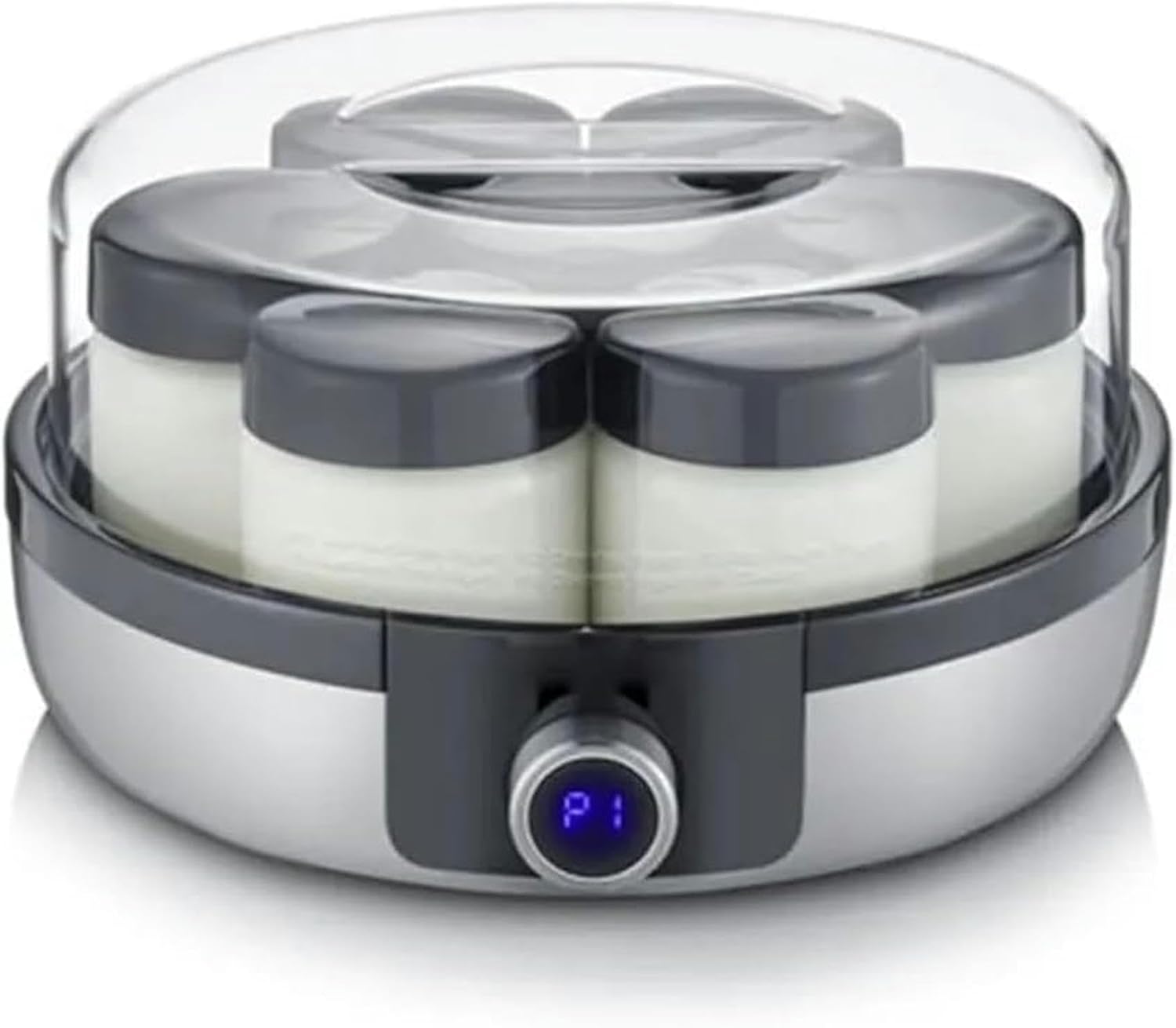 Yogurt Machine for Home, Intelint Automatic Glass Cup, Greek DIY Homemade Rice Wine Machine